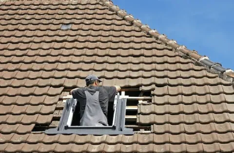 Pose de velux - Le Pizou